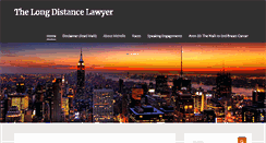 Desktop Screenshot of longdistancelawyer.us